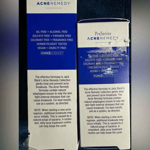 NIB Jack Black Balancing Foam Cleanser and Overnight Repair Moisturizer - Picture 2 of 4